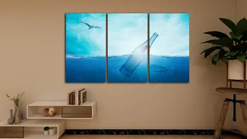 Canvas Home Decoration Painting Modular HD Printing 3 Drifting Bottles Living Room Frescoes Digital Posters Posterstures
Canvas Home Decoration Painting Modular HD Printing 3 Drifting Bottles Living Room Frescoes Digital Posters Posterstures