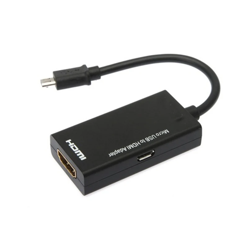 Micro USB To HDMI HD Adapter Cable Male To Female 1080P HD HDMI Audio Video Cable MHL Converter For TV PC Laptop
Micro USB To HDMI HD Adapter Cable Male To Female 1080P HD HDMI Audio Video Cable MHL Converter For TV PC Laptop
