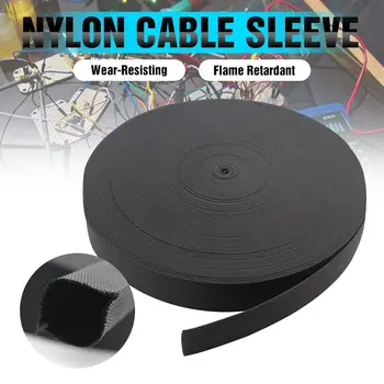 5cmx7.5m 32mm 25 Inch Nylon Protective Sleeve Sheath Cable Cover Tig Plasma Torch Hydraulic Hose Cable Sleeves
5cmx7.5m 32mm 25 Inch Nylon Protective Sleeve Sheath Cable Cover Tig Plasma Torch Hydraulic Hose Cable Sleeves
