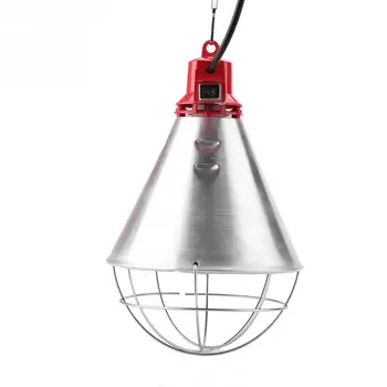 220V Infrared Red Heat Lampshade with Hi-Low Temperature Setting Light for Poultry Chicks Pig Reptile Warmer Lamp EU Plug
220V Infrared Red Heat Lampshade with Hi-Low Temperature Setting Light for Poultry Chicks Pig Reptile Warmer Lamp EU Plug
