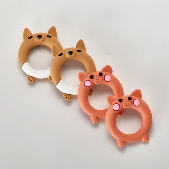 5pcs baby teether cartoon silicone mini pig teether baby care tooth necklace pendant baby chew toy Dropshipping
5pcs baby teether cartoon silicone mini pig teether baby care tooth necklace pendant baby chew toy Dropshipping