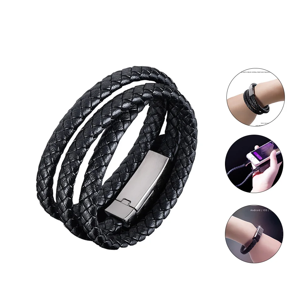 Travel Fast USB Phone Chargers Bracelet Charger Data Charging Cable Sync Cord for Samsug S8 S9 Bracelet Men Steel Magnetic Clasp
Travel Fast USB Phone Chargers Bracelet Charger Data Charging Cable Sync Cord for Samsug S8 S9 Bracelet Men Steel Magnetic Clasp