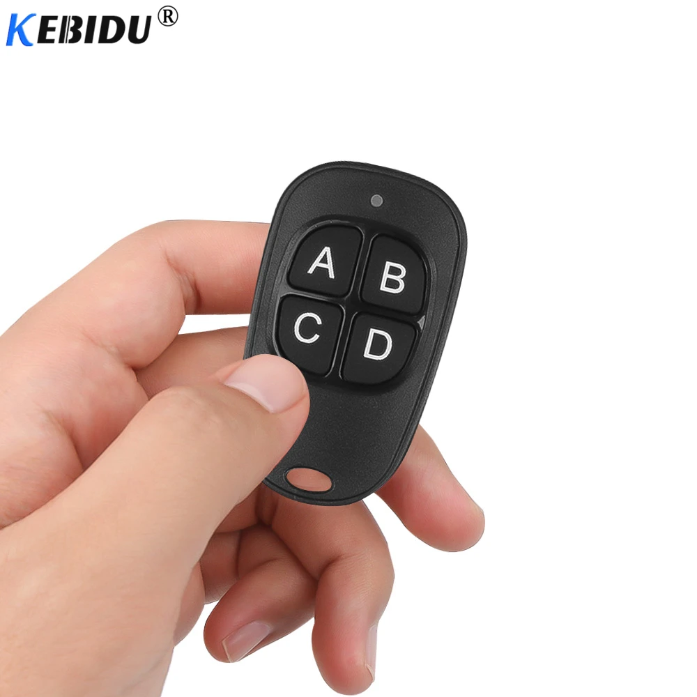 kebidu Universal Wireless RF Remote Control 433Mhz Clone Copy Cloning for Switch Relay Receiver Duplicator Key for Door Car Gate
kebidu Universal Wireless RF Remote Control 433Mhz Clone Copy Cloning for Switch Relay Receiver Duplicator Key for Door Car Gate