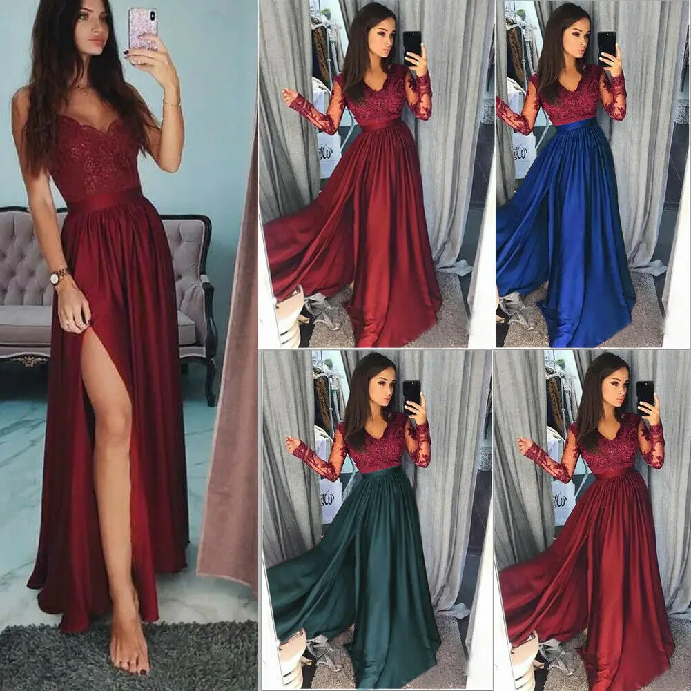 2019 NEW Fashion Women Bridesmaid Wedding Long Skirt Party Prom Gown Full Skirts Size S-XL
2019 NEW Fashion Women Bridesmaid Wedding Long Skirt Party Prom Gown Full Skirts Size S-XL