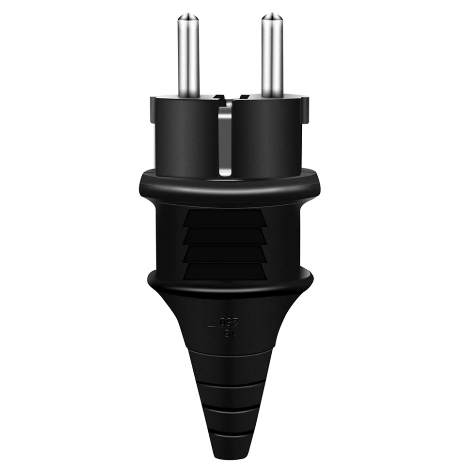 4000W Waterproof IP54 EU Plug Industrial Electric Power Male Schuko Plug Rewireable Socket Outlet Adaptor Extension Cord
4000W Waterproof IP54 EU Plug Industrial Electric Power Male Schuko Plug Rewireable Socket Outlet Adaptor Extension Cord