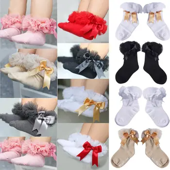 2019 Lace Floral Baby Socks 0-6 Years Toddlers Infants Cotton Ankle Bow Socks Baby Girls Princess Cute Socks Drop shipping
2019 Lace Floral Baby Socks 0-6 Years Toddlers Infants Cotton Ankle Bow Socks Baby Girls Princess Cute Socks Drop shipping