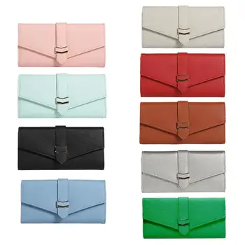 New Women Long Purse Solid RFID Wallet Small Change Coin Purse Fashion PU Leather Trifold Coin Bags Card Holder For ladies
New Women Long Purse Solid RFID Wallet Small Change Coin Purse Fashion PU Leather Trifold Coin Bags Card Holder For ladies