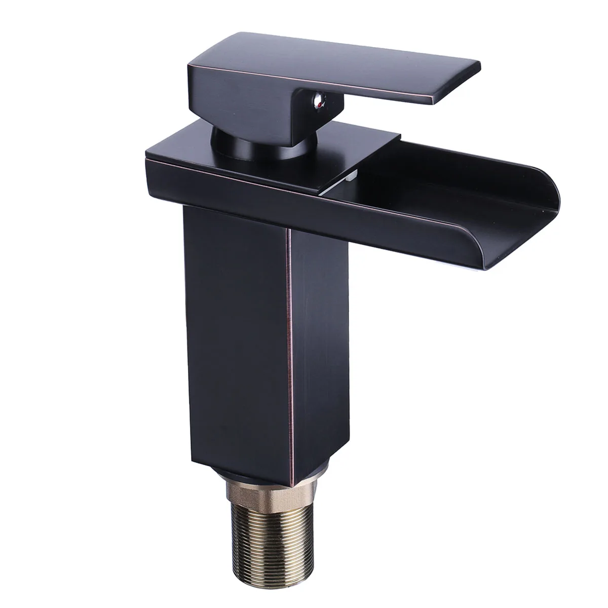 Oil Rubbed Square Deck Mounted Faucets Bathroom Fixture Single handle Taps Basin Mixer Taps Bath Faucets Waterfall Spout Sink
Oil Rubbed Square Deck Mounted Faucets Bathroom Fixture Single handle Taps Basin Mixer Taps Bath Faucets Waterfall Spout Sink