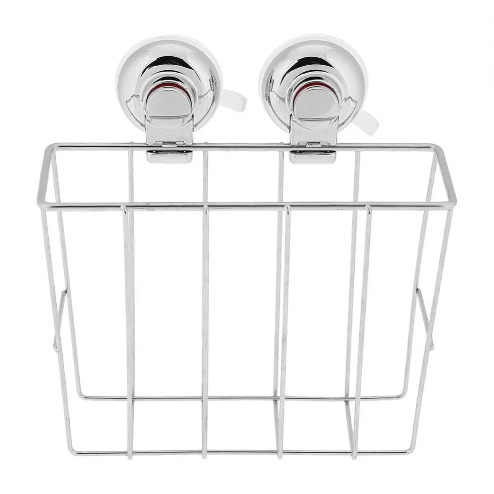1Pcs Stainless Steel Sucker Bathroom Magazine Newspaper Basket Wall Mounted Storage Rack New
1Pcs Stainless Steel Sucker Bathroom Magazine Newspaper Basket Wall Mounted Storage Rack New