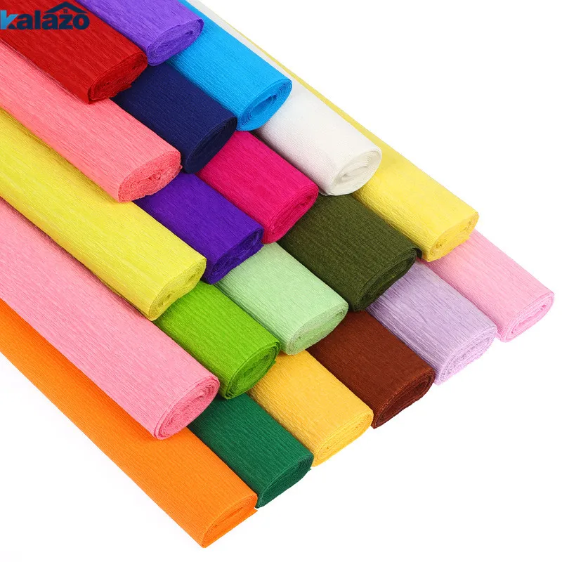 1pc 250*50cm Wrinkle Paper Arts Craft Material Supplies DIY Flower Wrapping Rolls Creping Paper Home Party Decorations
1pc 250*50cm Wrinkle Paper Arts Craft Material Supplies DIY Flower Wrapping Rolls Creping Paper Home Party Decorations
