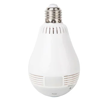 Wireless Wifi Camera 360 Degree Panoramic Wide View HD Light Bulb Camera 960P Motion Detection Security Monitor Camcorder Indoor
Wireless Wifi Camera 360 Degree Panoramic Wide View HD Light Bulb Camera 960P Motion Detection Security Monitor Camcorder Indoor
