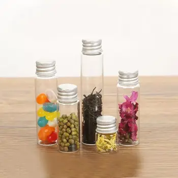 200pcs/lot 5/6/8/10/14/18/20/ 25ml Glass Perfume Spice Food Bottles Tiny Jars Vial With Silver Screw Cap DIY Craft Wedding Decor
200pcs/lot 5/6/8/10/14/18/20/ 25ml Glass Perfume Spice Food Bottles Tiny Jars Vial With Silver Screw Cap DIY Craft Wedding Decor