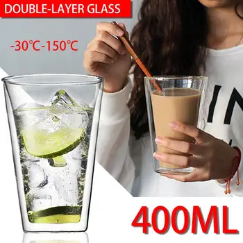400ml Creative Heat-resistant Double Wall Glass Cup Beer Coffee Cups Handmade Healthy Drink Mug Tea Mugs Transparent Drinkware
400ml Creative Heat-resistant Double Wall Glass Cup Beer Coffee Cups Handmade Healthy Drink Mug Tea Mugs Transparent Drinkware
