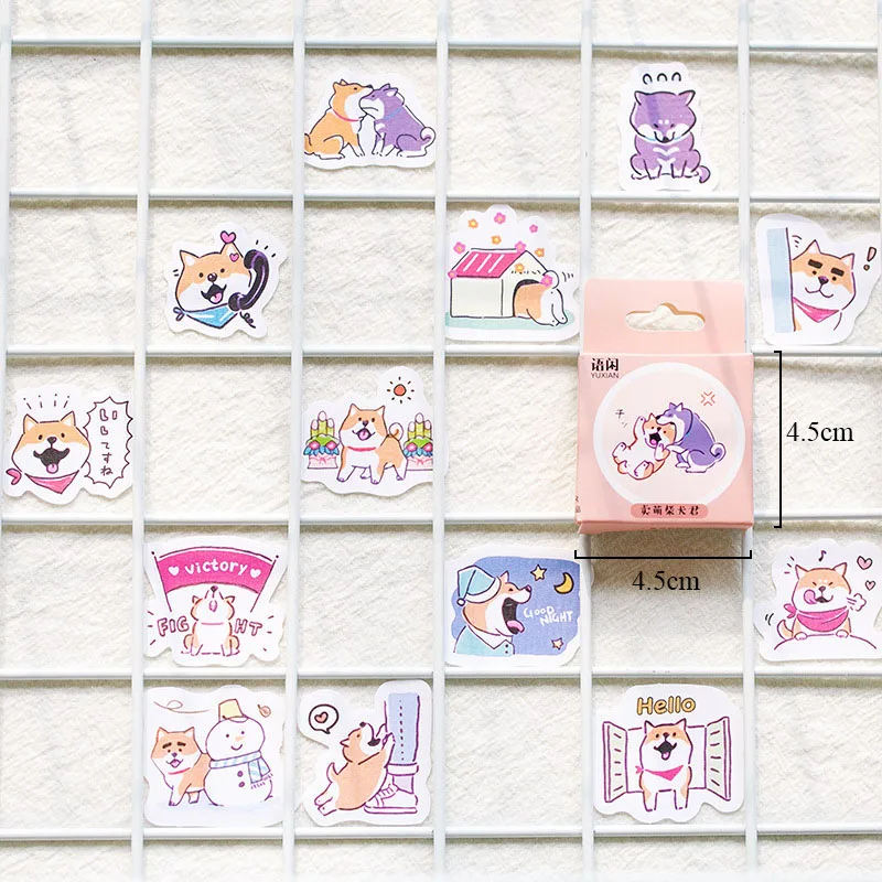 50Pcs/Box Cute Plant Stationery Stickers Kawaii Dog Unicorn Stickers Travel Adhesive Stickers For Decoration Diary Scrapbooking
50Pcs/Box Cute Plant Stationery Stickers Kawaii Dog Unicorn Stickers Travel Adhesive Stickers For Decoration Diary Scrapbooking