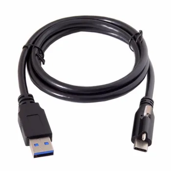 10pcs/lot USB 3.1 Type-C Locking Connector to Standard USB3.0 Data Cable With Panel Screw
10pcs/lot USB 3.1 Type-C Locking Connector to Standard USB3.0 Data Cable With Panel Screw