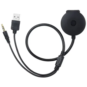 Jimier USB & 3.5mm AUX to Bluetooth Audio Aux & USB Female Cable For Car BMW & Mini Cooper
Jimier USB & 3.5mm AUX to Bluetooth Audio Aux & USB Female Cable For Car BMW & Mini Cooper
