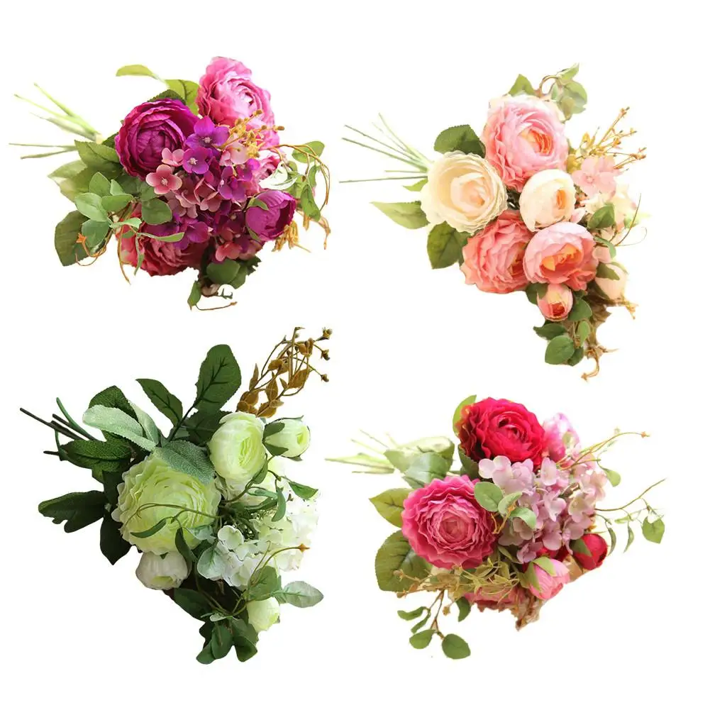 Home Table Center Decoration Artificial Flowers Fake Flowers Hydrangea Wedding Bridal Bouquets Decoration Silk Flowers Supplies
Home Table Center Decoration Artificial Flowers Fake Flowers Hydrangea Wedding Bridal Bouquets Decoration Silk Flowers Supplies
