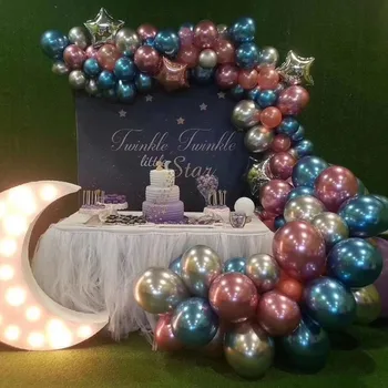 Wedding decoration metallic balloons, Home & garden colorful decor party supplies chrome ballons 1000pcs/lot wholesale
Wedding decoration metallic balloons, Home & garden colorful decor party supplies chrome ballons 1000pcs/lot wholesale