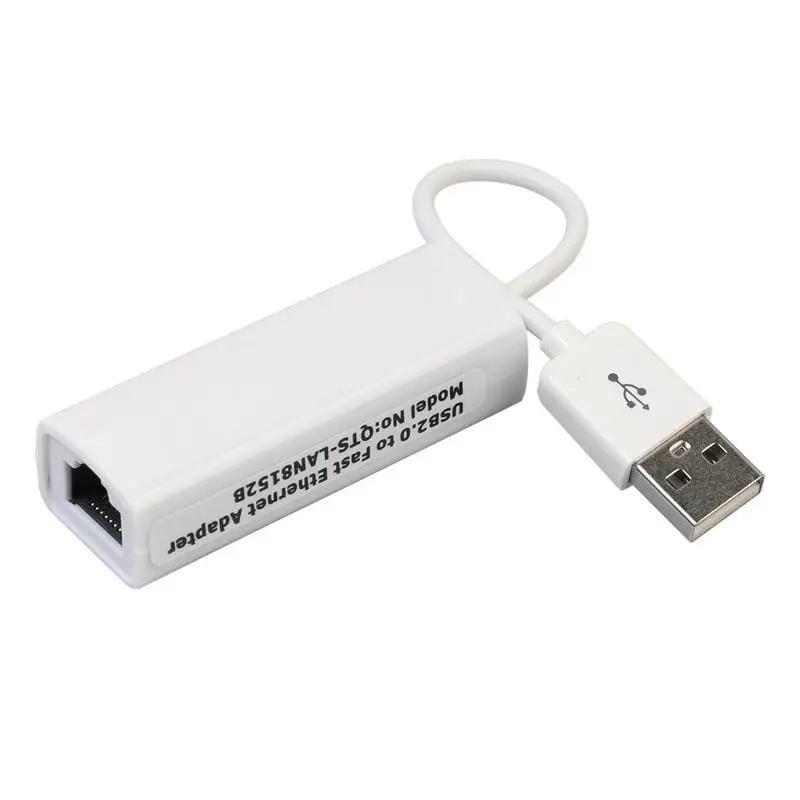 Ethernet Adapter USB 2.0 to 10/100 Network RJ45 Lan Wired Adapter for Nintendo Switch Wii Wii U Macbook Chromebook Windows 10 8.
Ethernet Adapter USB 2.0 to 10/100 Network RJ45 Lan Wired Adapter for Nintendo Switch Wii Wii U Macbook Chromebook Windows 10 8.