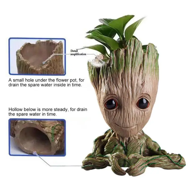 Cute Baby Action Figures Flower Plant Pot Model Toy Pen Pots Holder PVC Hero Model Baby Tree Man Flowerpot Garden Decor
Cute Baby Action Figures Flower Plant Pot Model Toy Pen Pots Holder PVC Hero Model Baby Tree Man Flowerpot Garden Decor