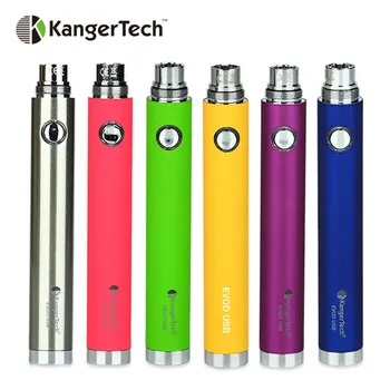 Kangertech EVOD USB Passthrough Battery 650mAh E-cig Mod with eGo Thread for EGo Series Atomizer 5-click Protection Vape Battery
Kangertech EVOD USB Passthrough Battery 650mAh E-cig Mod with eGo Thread for EGo Series Atomizer 5-click Protection Vape Battery