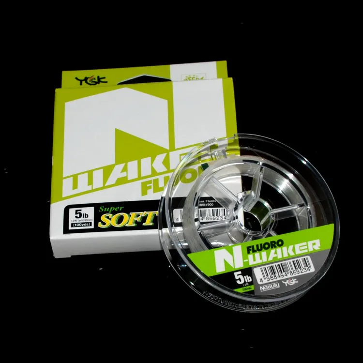 100% Original Ygk NASULY N-WAKER Carbon Fishing Line 91M MADE IN JAPAN SUPER SOFT Transparent Monofilament
100% Original Ygk NASULY N-WAKER Carbon Fishing Line 91M MADE IN JAPAN SUPER SOFT Transparent Monofilament
