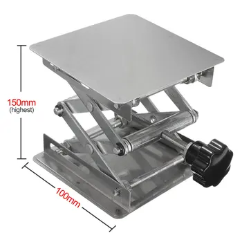1pc Stainless Steel Router Lift Table Woodworking Engraving Lab Lifting Stand Rack Lift Platform 100x100mm
1pc Stainless Steel Router Lift Table Woodworking Engraving Lab Lifting Stand Rack Lift Platform 100x100mm