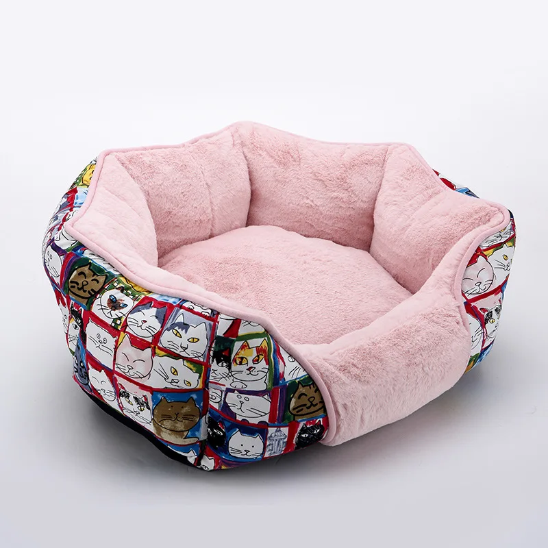 Winter Warm Cat Litter Kennel Mat Washable Cute Princess Dog Beds For Small Dogs Teddy Chihuahua Sofa Soft Dog Cat House Puppies
Winter Warm Cat Litter Kennel Mat Washable Cute Princess Dog Beds For Small Dogs Teddy Chihuahua Sofa Soft Dog Cat House Puppies