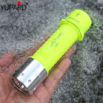 YUPARD XM-L2 LED T6 led Waterproof Underwater diving Flashlight Lamp Torch battery yellow light+2*18650 2200mAh Battery+Charger
YUPARD XM-L2 LED T6 led Waterproof Underwater diving Flashlight Lamp Torch battery yellow light+2*18650 2200mAh Battery+Charger