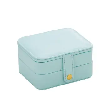 1pc Jewelry Boxes Portable Practical PU Leather Solid Color Jewelry Storage Boxes Case Earring Ring Holder Necklace Organizer
1pc Jewelry Boxes Portable Practical PU Leather Solid Color Jewelry Storage Boxes Case Earring Ring Holder Necklace Organizer