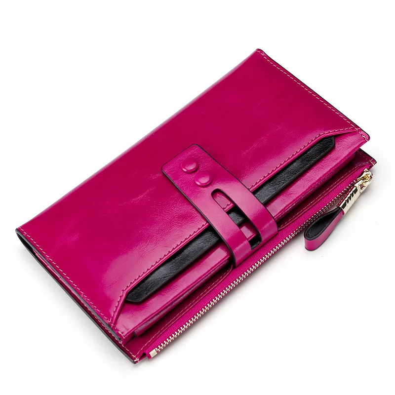 Genuine Leather Women Wallets Long Female Wallets Phone Pocket Ladies Purse Hasp Women Purse Wallet Clutch Card Holder
Genuine Leather Women Wallets Long Female Wallets Phone Pocket Ladies Purse Hasp Women Purse Wallet Clutch Card Holder