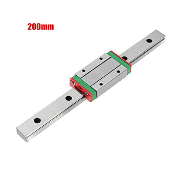 Suleve 1Pcs 200mm Length Linear Guide Rail with MGN15H Linear Rail Block Carriage Suit for Slider Block 3D Printer CNC Parts
Suleve 1Pcs 200mm Length Linear Guide Rail with MGN15H Linear Rail Block Carriage Suit for Slider Block 3D Printer CNC Parts