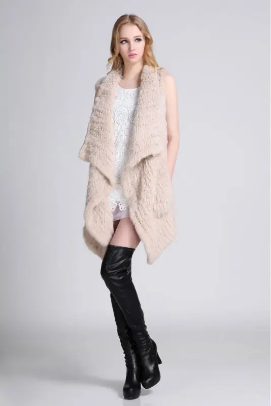 2019 New Style Free Shipping Really Rabbit Fur Hand Knitted Vest Ladies Fur Jacket High Quality Coat Winter Warm Soft Outwear
2019 New Style Free Shipping Really Rabbit Fur Hand Knitted Vest Ladies Fur Jacket High Quality Coat Winter Warm Soft Outwear