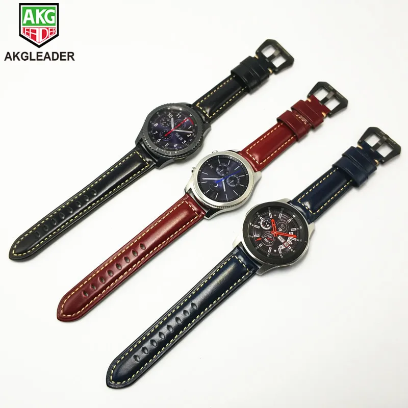 22mm Genuine Leather with big buckle Watch Band strap For samsung galaxy watch 46mm gear s3 huawei watch 2 pro huami
22mm Genuine Leather with big buckle Watch Band strap For samsung galaxy watch 46mm gear s3 huawei watch 2 pro huami