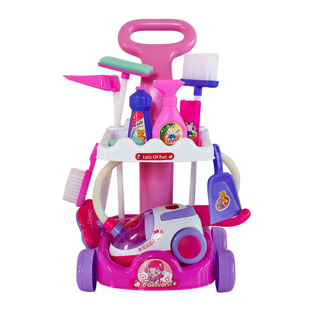 Large Cleaning Cart Play Set Household Appliances Tools Pretend Vacuum Cleaner Cleaning Trolley Kid Cleaning Supplies Toy
Large Cleaning Cart Play Set Household Appliances Tools Pretend Vacuum Cleaner Cleaning Trolley Kid Cleaning Supplies Toy