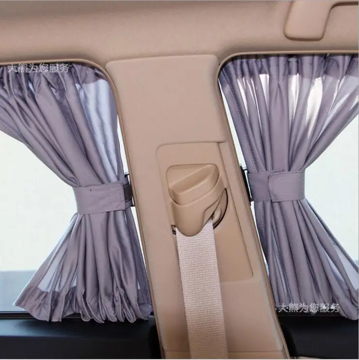 2 x 50S Aluminum Shrinkable Windowshade Curtain Car Side Window Sunshades Auto Rear Windshield Sun Block - Black Beige Gray
2 x 50S Aluminum Shrinkable Windowshade Curtain Car Side Window Sunshades Auto Rear Windshield Sun Block - Black Beige Gray
