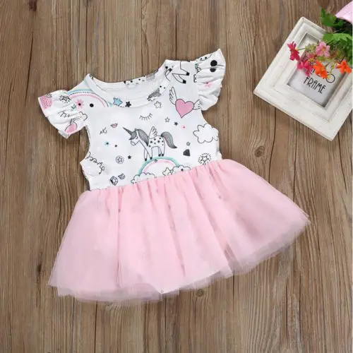 2019 Toddler Girl Unicorn Dress Kids Girl Sleeveless Dress Princess Kid Baby Party Wedding Pageant Tulle Tutu Dresses
2019 Toddler Girl Unicorn Dress Kids Girl Sleeveless Dress Princess Kid Baby Party Wedding Pageant Tulle Tutu Dresses