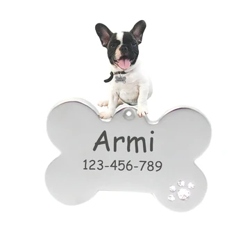 Engraving Dog ID Tag Stainless Steel Cat Tag Customized Tags 6211002 Pet Collar Accessories Decoration
Engraving Dog ID Tag Stainless Steel Cat Tag Customized Tags 6211002 Pet Collar Accessories Decoration