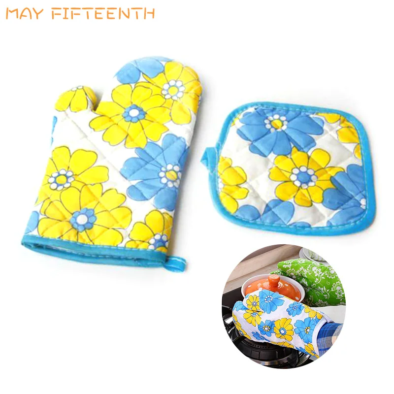 Baking Accessories 2 Piece/Set Potholders Oven Mitts Cute Printed Oven Gloves Heat Resistant Baking Glove Cotton Gloves BK210
Baking Accessories 2 Piece/Set Potholders Oven Mitts Cute Printed Oven Gloves Heat Resistant Baking Glove Cotton Gloves BK210
