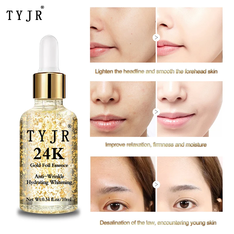 24K Gold Foil Face Essence Anti-aging Day Cream Anti Wrinkle Collagen Repair Skin Hyaluronic Acid Ance Face Care TSLM2
24K Gold Foil Face Essence Anti-aging Day Cream Anti Wrinkle Collagen Repair Skin Hyaluronic Acid Ance Face Care TSLM2