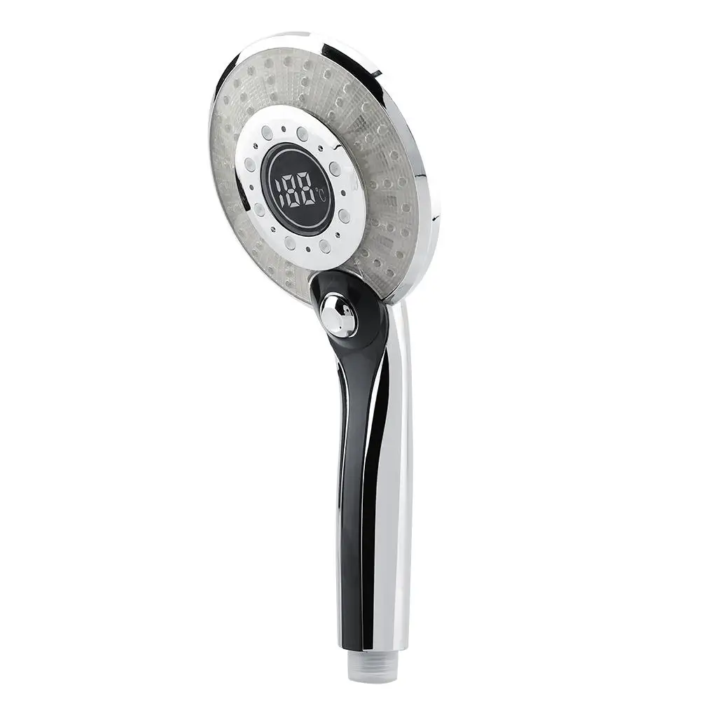 Bathroom Shower Head 3 Spraying Mode Digital Display Handheld Shower Head with 3color Temperature Control LED Light
Bathroom Shower Head 3 Spraying Mode Digital Display Handheld Shower Head with 3color Temperature Control LED Light