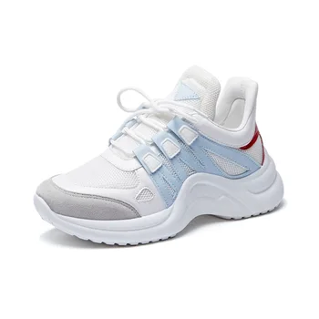 Breathable Light Women Running Shoes White Pink black Sneakers for Woman Sports Walking Shoes Girls Cushioning lace up soft Sole
Breathable Light Women Running Shoes White Pink black Sneakers for Woman Sports Walking Shoes Girls Cushioning lace up soft Sole