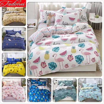 Tropic Flamingo Pattern New Duvet Cover Bedding Set Adult Kids Girl Soft Cotton Bed Linen Single Full Queen King Size 150*200cm
Tropic Flamingo Pattern New Duvet Cover Bedding Set Adult Kids Girl Soft Cotton Bed Linen Single Full Queen King Size 150*200cm