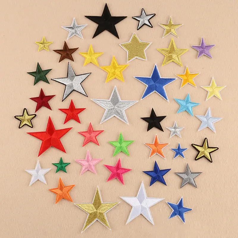 10 PCs Mini Pentagram Star Patches Multicolor Fashion Embroidery Clothing DIY Repair Applique Military Clothes Hat Lapel Badge
10 PCs Mini Pentagram Star Patches Multicolor Fashion Embroidery Clothing DIY Repair Applique Military Clothes Hat Lapel Badge
