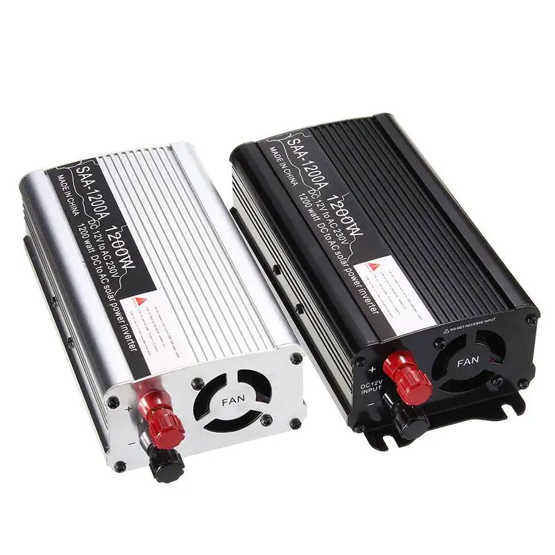 New Solar Power Inverter 300W-1500W DC 12V To AC 230V Modified Sine Wave Converter Power Inverters Voltage Transformer Converter
New Solar Power Inverter 300W-1500W DC 12V To AC 230V Modified Sine Wave Converter Power Inverters Voltage Transformer Converter