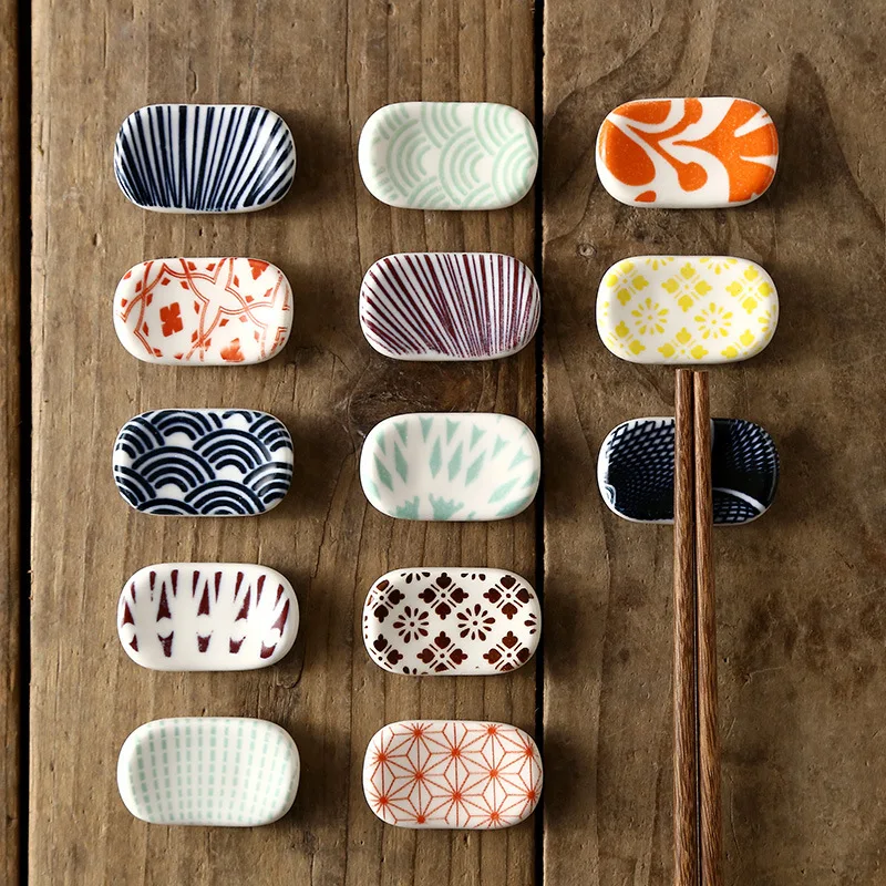 Painted Pottery Porcelain Tableware Japanese Originality Restaurant Household Concise Ellipse Scoop Chopsticks Rack Bracket
Painted Pottery Porcelain Tableware Japanese Originality Restaurant Household Concise Ellipse Scoop Chopsticks Rack Bracket