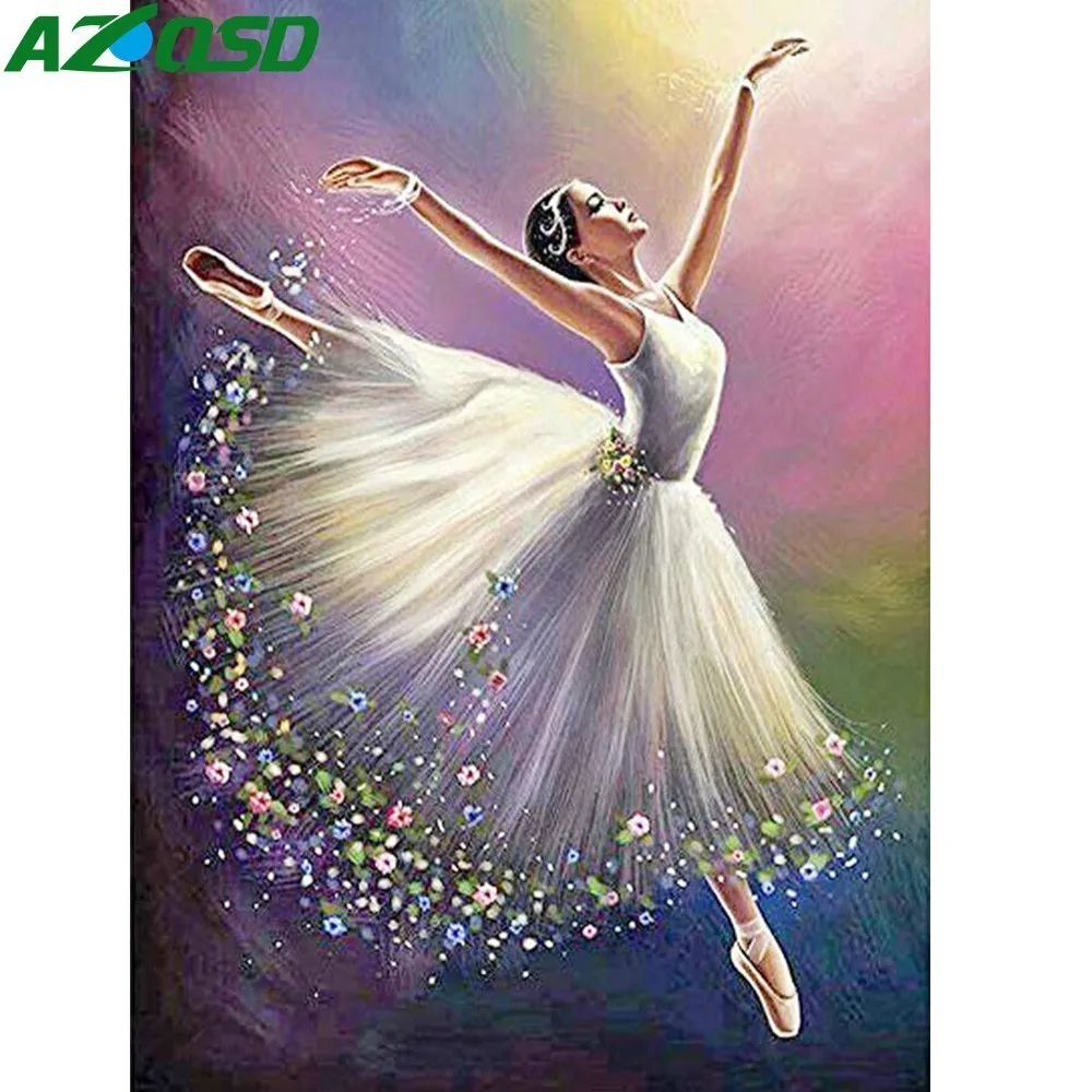 AZQSD Diamond Mosaic Portrait Gift Diamond Painting Dancing Girl Cross Stitch DIY Diamond Embroidery Sale Home Decor Full Kits
AZQSD Diamond Mosaic Portrait Gift Diamond Painting Dancing Girl Cross Stitch DIY Diamond Embroidery Sale Home Decor Full Kits