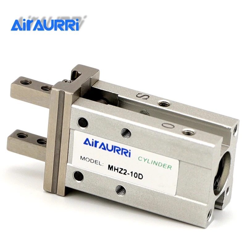 AIRAURRI MHZ2 10D пневматический цилиндр двойного действия SMC алюминиевые зажимы типа 10
