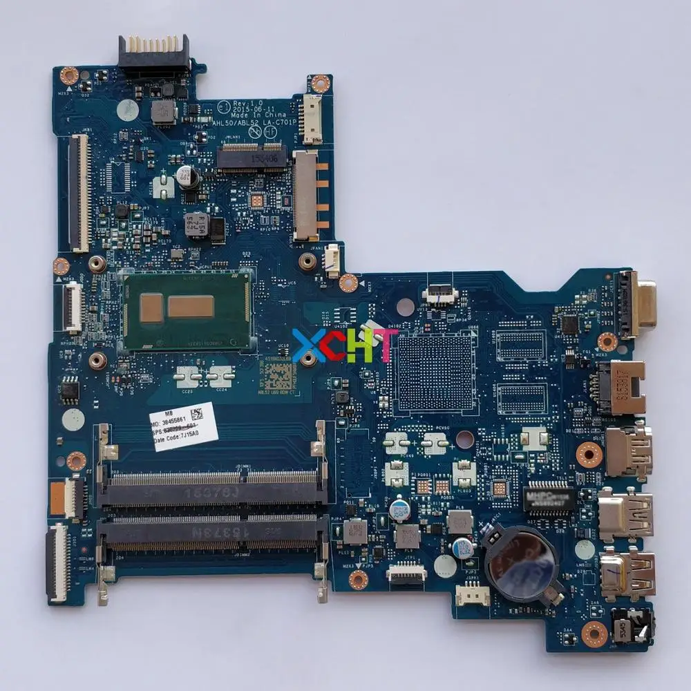 830209-601 830209-001 AHL50/ABL52 LA-C701P w i5-5200U CPU UMA for HP 250/256 G4 Notebook PC Laptop Motherboard Mainboard
830209-601 830209-001 AHL50/ABL52 LA-C701P w i5-5200U CPU UMA for HP 250/256 G4 Notebook PC Laptop Motherboard Mainboard