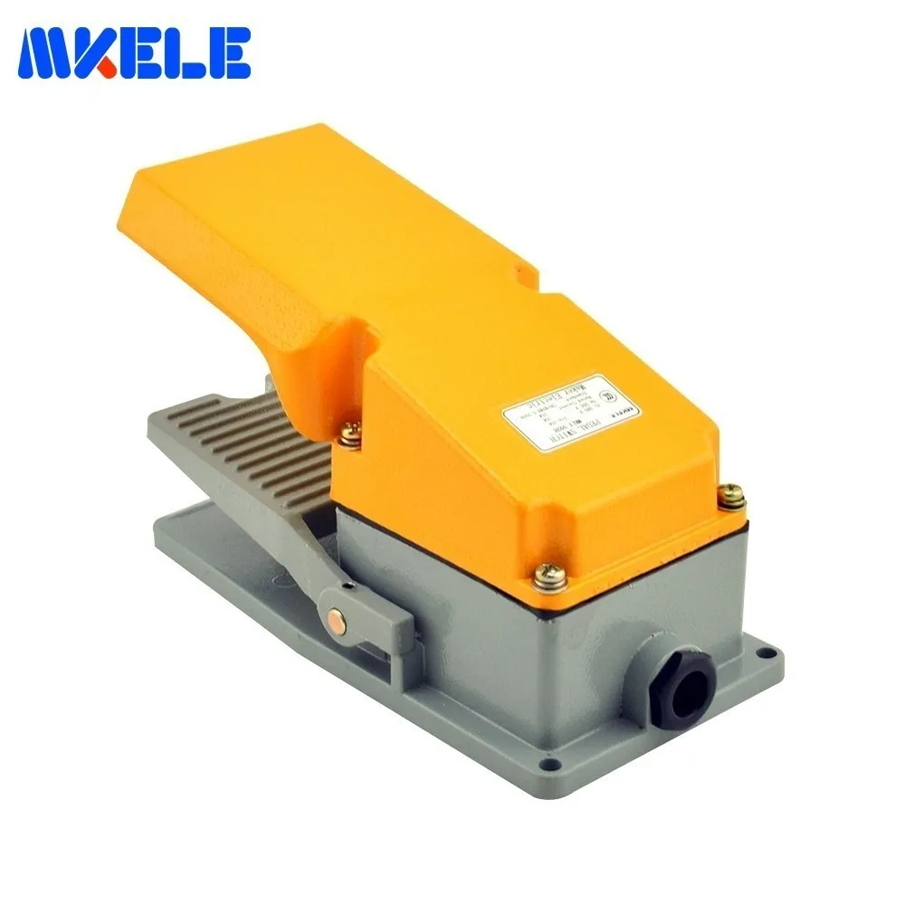 Universal 15A 380VAC Aluminium Alloy Dual Foot Pedal Switch Contact MKLT-302H Machine Tool Accessories Switch 50-60Hz NO/NC
Universal 15A 380VAC Aluminium Alloy Dual Foot Pedal Switch Contact MKLT-302H Machine Tool Accessories Switch 50-60Hz NO/NC